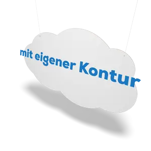 Werbeschilder Deckenhänger Regalwobbler