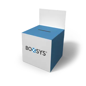 BOXSYS Losbox mit Topschild