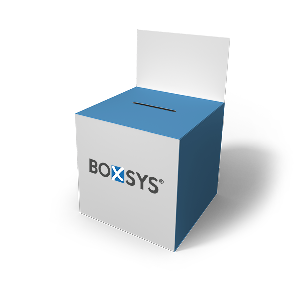 BOXSYS Losbox mit Topschild