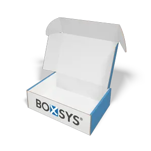 BOXSYS Versandkarton mit Einstecklaschen