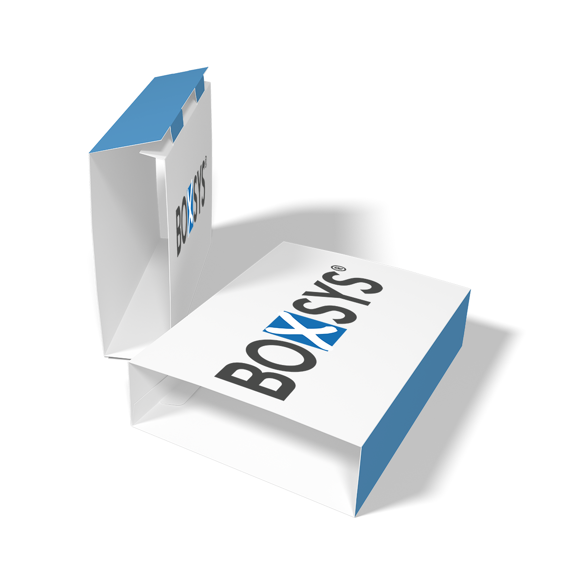 Banderole zum Stecken auf www.boxsys.de