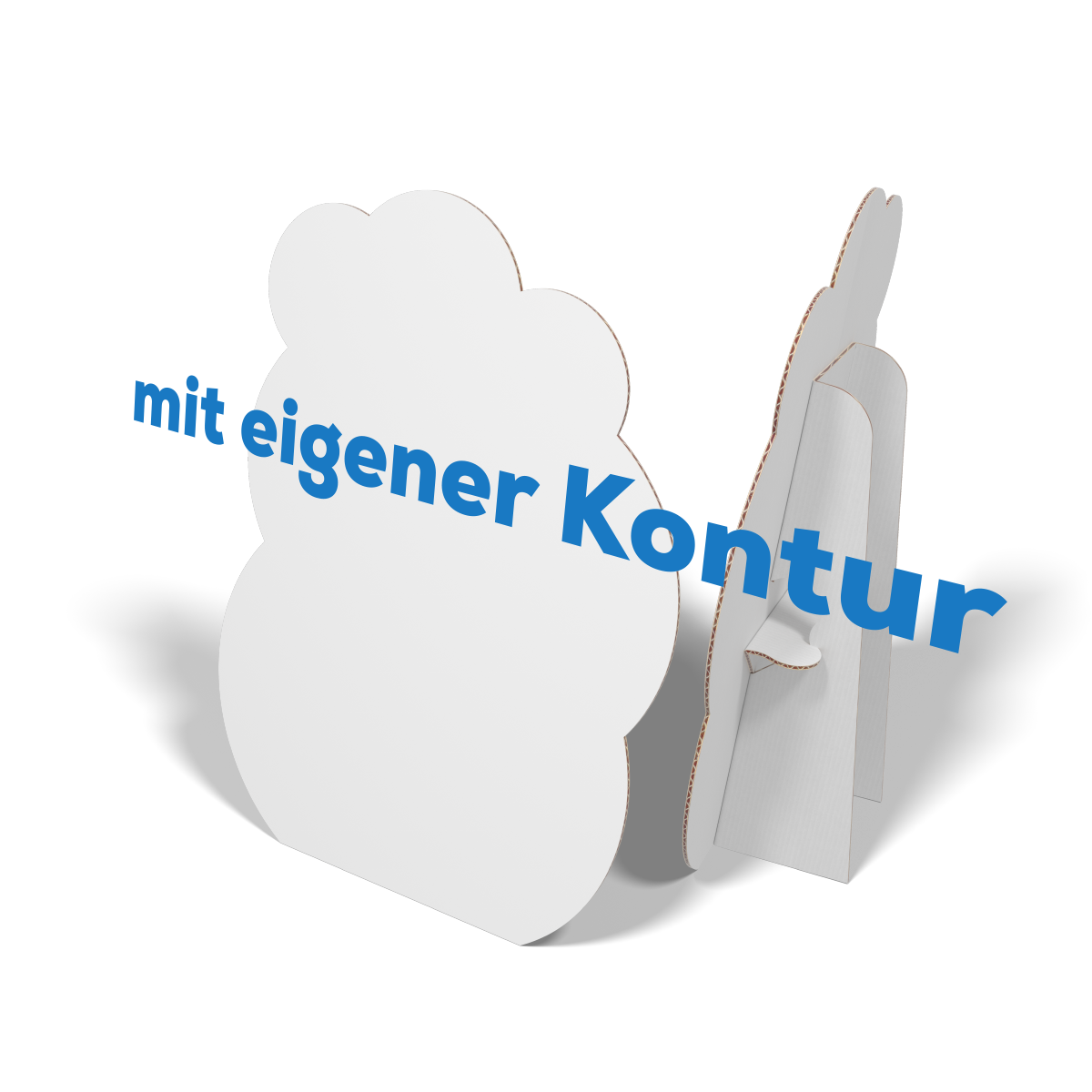 Standplakat mit eigener Kontur von boxsys.de