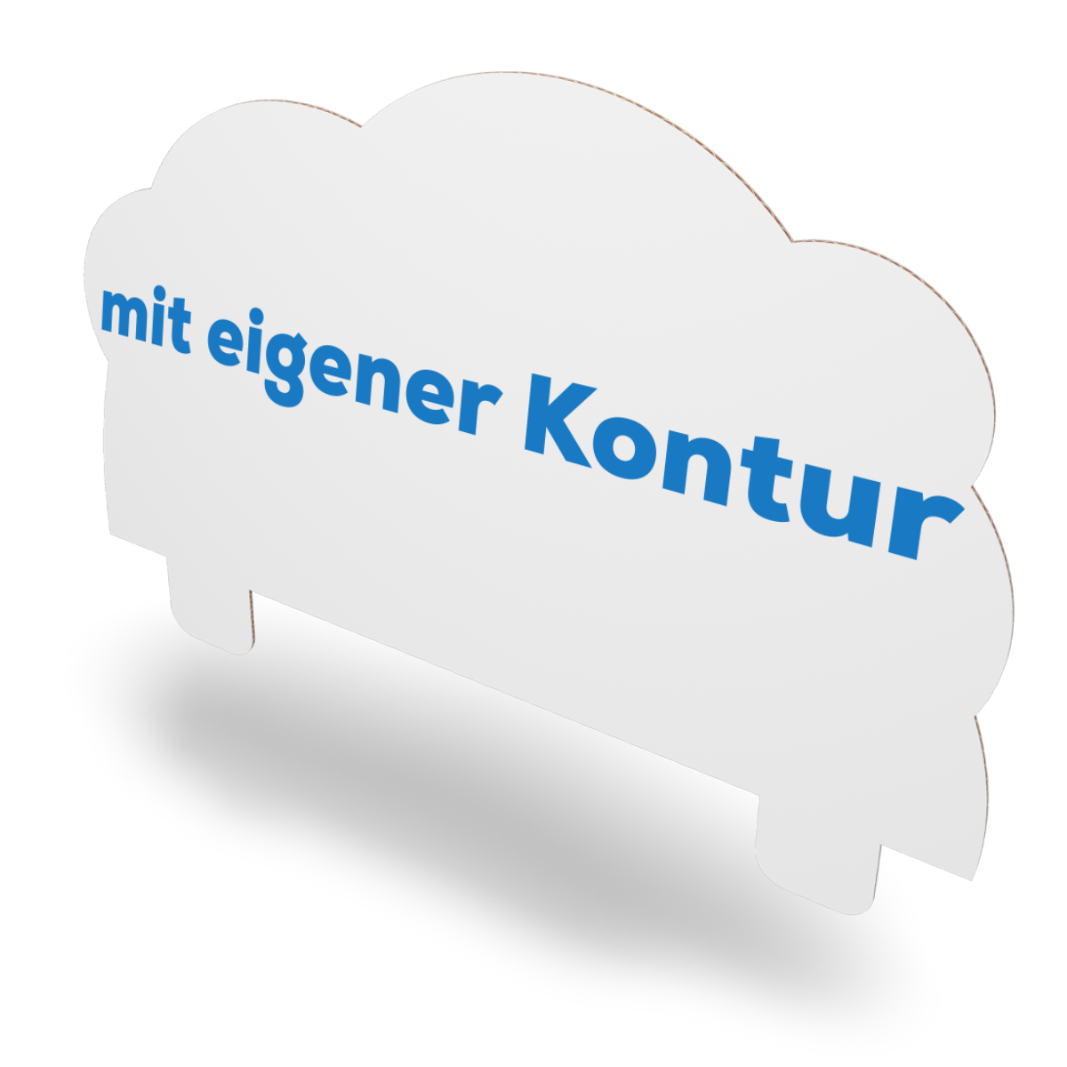 Topschild und Crowner mit eigener Kontur von boxsys.de