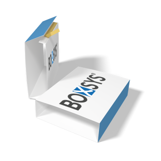 Banderole zum Kleben auf www.boxsys.de