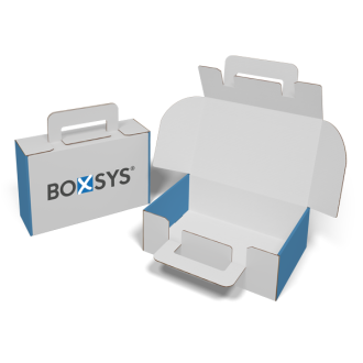 Pappkoffer mit Griff aus Pappe von www.boxsys.de