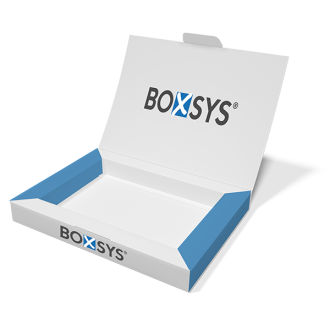 Klappdeckelkarton mit Hohlkammerrand von www.boxsys.de