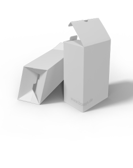 Faltschachtel mit Automatikboden und Sicherheitsverschluss von www.boxsys.de