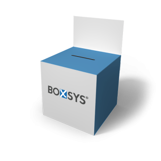 Losbox mit Topschild von www.boxsys.de