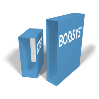 Schuber mit gedoppelten Wänden von www.boxsys.de