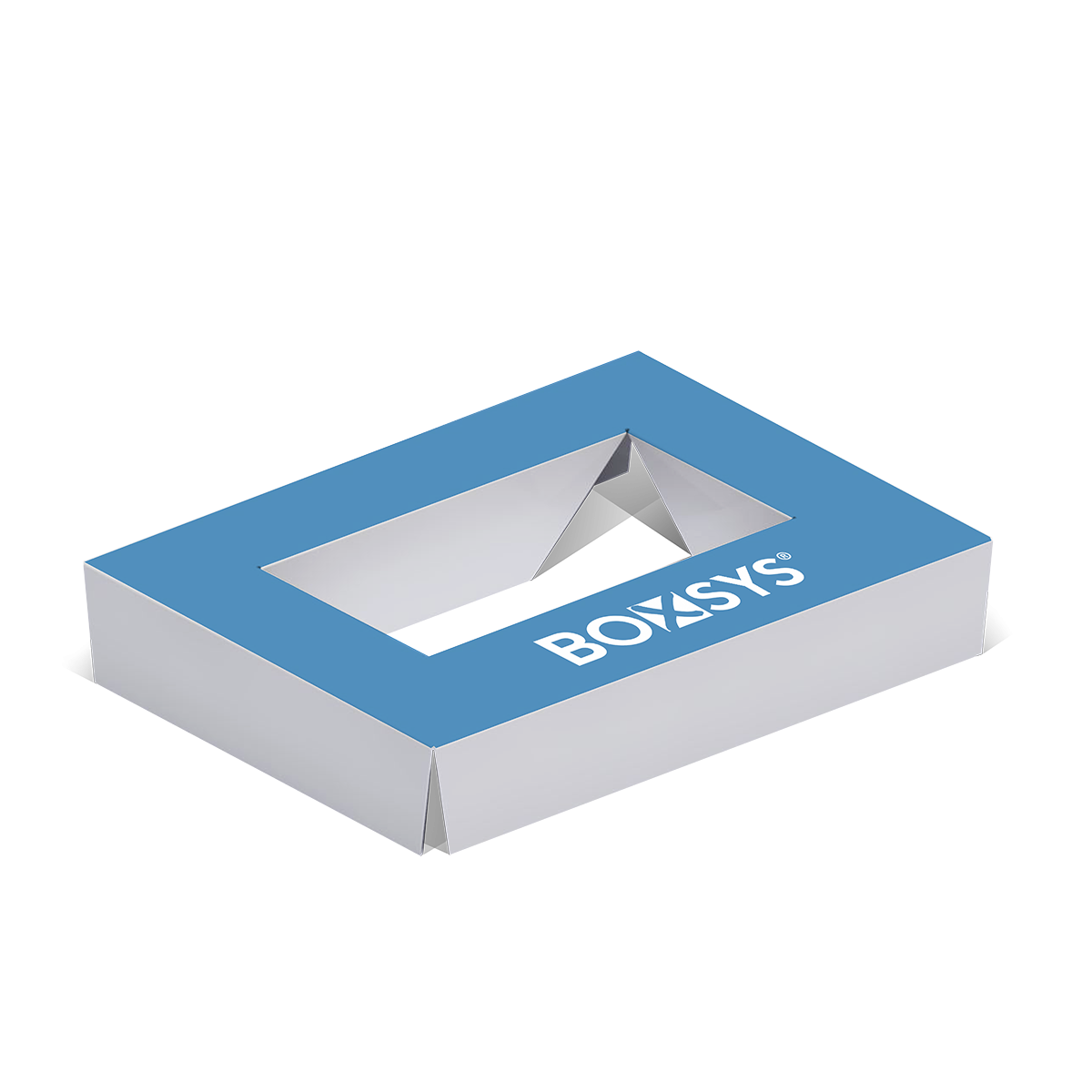 Einsätze mit rechteckigem Produktfach von www.boxsys.de