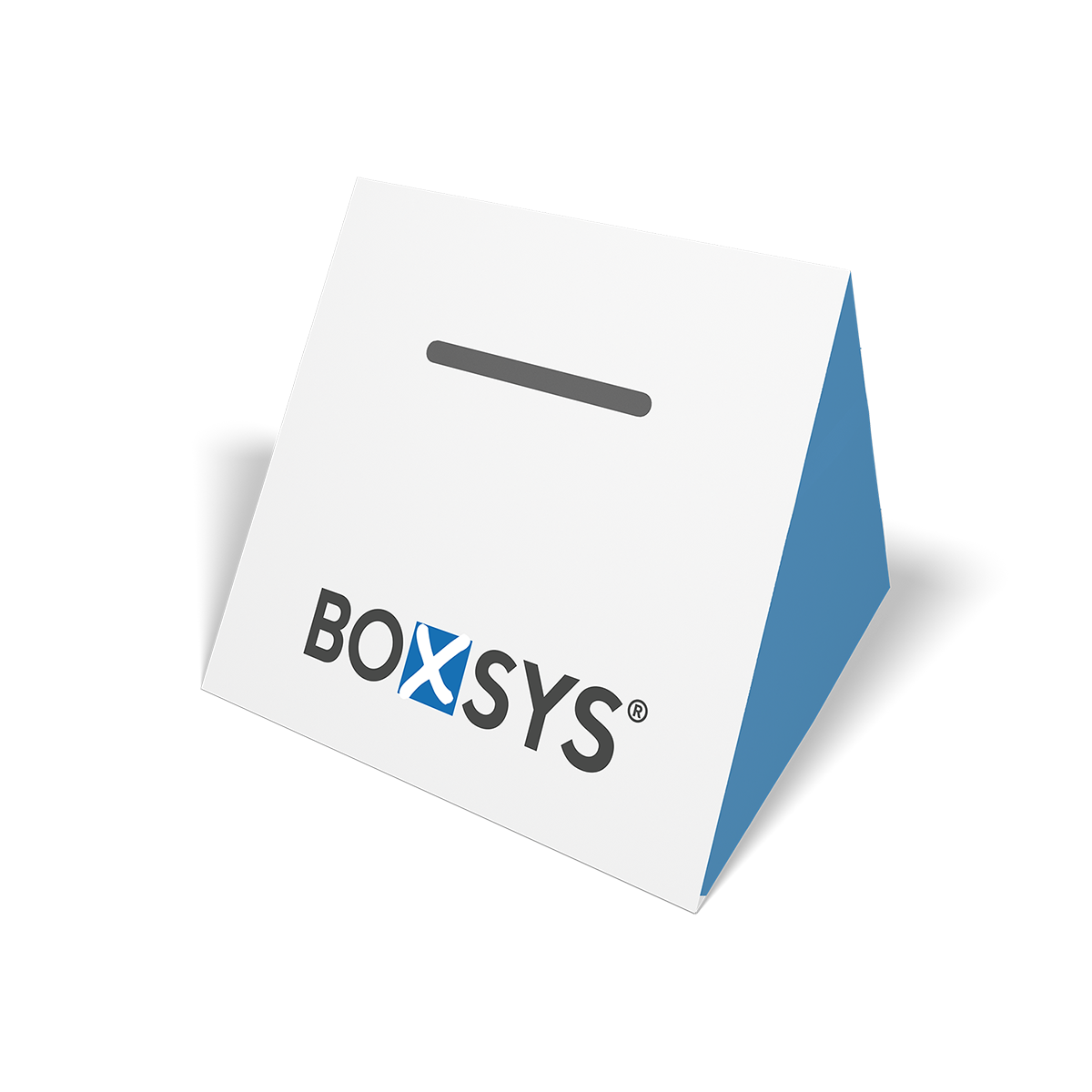 Dreieckige Losbox liegend bei www.boxsys.de