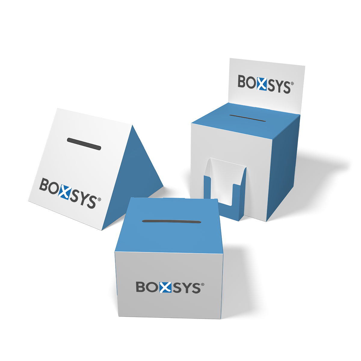 BOXSYS Losboxen, Spendenboxen und Einwurfboxen