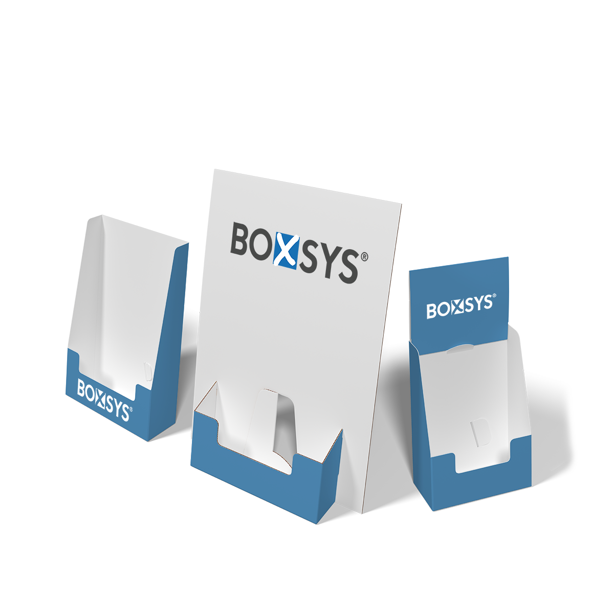 BOXSYS Prospektaufsteller und Flyerständer